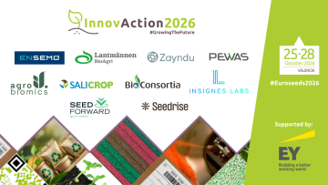 Top 10 finalists of the Euroseeds 2026 InnovAction Stage